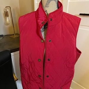 Talbot Hot Pink Quilted Vest